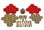 BODY MOUNT SET EXC. CCON VERTIBLE