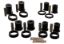 Ford Rr Control Arm Bushing Set Black