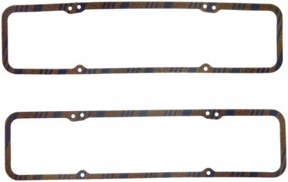 SBC Valve Cover Gaskets 1pr 7/32in Cork Rubber