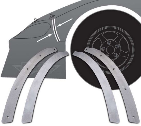 Backup Plate Kit Fender To Nose