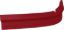 Lower Air Valance For MD3 Dirt Nose Red