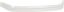 Lower Air Valance MD3 Dirt Nose White