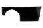 Quarter Panel Aluminum Left Modified Black