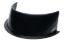 Air Deflector Hood 6in Tall Black
