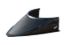 MD3 Hood Scoop 5in Tall Curved C/F Look