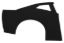 Quarter Panel RH Black Stock Car Plastic