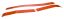 Wear Strip Orange IMCA Stock Car