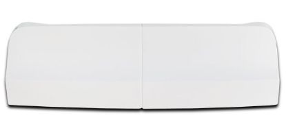 ABC Rear Bumper Cover Plastic White