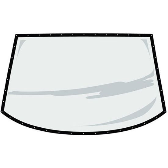 Rear Window ABC Molded .093 w/Blk Border Uncoat