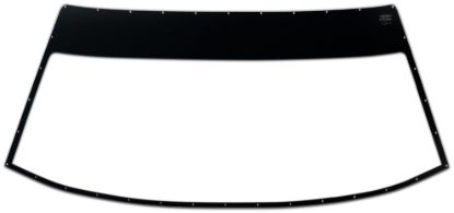 Windshield Monte Carlo 1/8in Mar-Resistant Flat