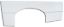 Mustang Mini Stock Lower Quarter Panel RH Steel