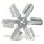Belt Driven Flex Fan18in - Silver