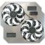 Fan Electric 15in DualSh rouded Puller Controls