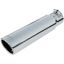 S/S Exhaust Tip - 3in Dia.- 2.5in Pipe