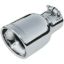 S/S Exhaust Tip - 4in Dia.- 2.5in Pipe