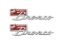 Bronco Sport Script Fender Badge Kit