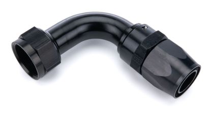 20an 90-Degree Hose End Black