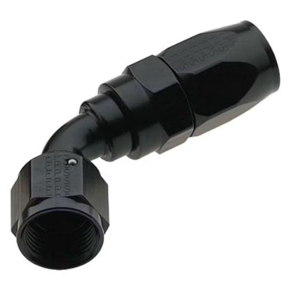 Hose Fitting #12 60 Deg. to #16 Hose Black