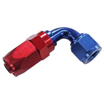 Hose Fitting #10 90 Deg. to #8 Hose