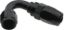 Hose Fitting #6 120 Deg Pro-Flow Black