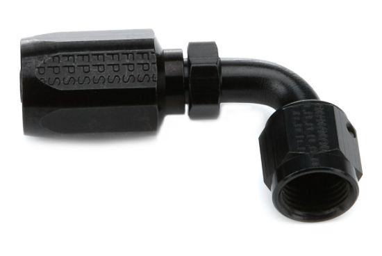 #6 x 90 Degree Hose End Aluminum Black Only