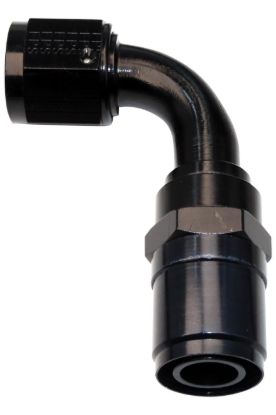 #16 Race-Rite Crimp-On Hose End 90-Degree