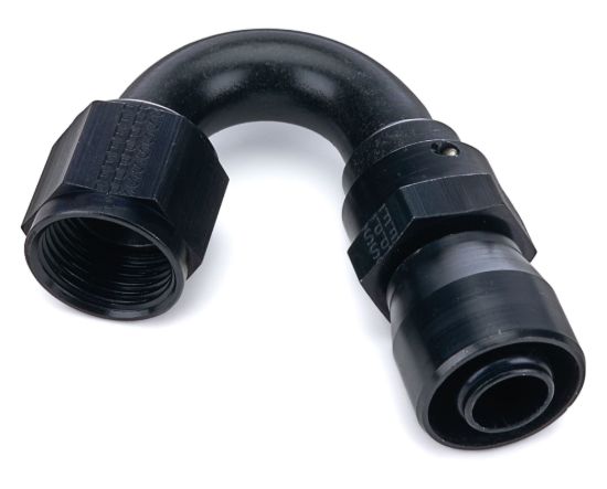 #10 150-Deg Crimp Hose Fitting