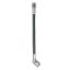 3an Black Covered PTFE Hose 16in OAL Str/45 Deg