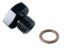 #4 Port Plug 7/16-20 Black