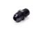 Straight Adapter Fitting #8 x 3/8 MPT Black