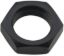 Bulkhead Nut #8 Black