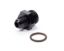 #6 x 3/4-16 (#8) Radius O-Ring Fitting Black