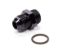 #8 x 3/4-16 (#8) Radius O-Ring Fitting Black