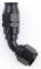 Hose Fitting #8 60 Deg PTFE Black
