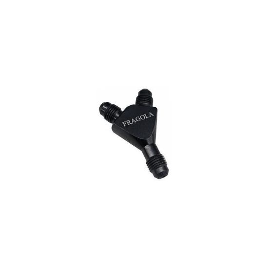 Y-Fitting  12AN Male Inlet/10AN Male Outlets