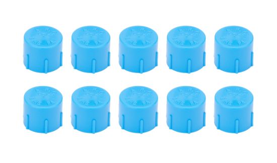 8an Plastic caps  - 10pk