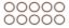 3/4 ID #8 O-rings 10pk