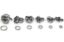 Push Lock Clamps 50pk 10-Each  4an - 12an