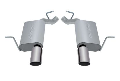 Axle Back Dual Exhaust S ystem  Aluminized