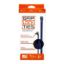 Zip Ties 8in Releasable Black / Blue 48pk