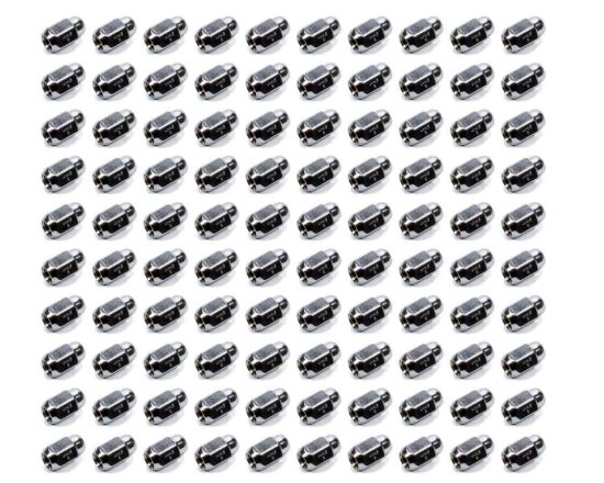 100 Lugnuts 14mm x 1.50 Acorn 13/16 Hex