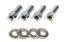 4 Lugnuts Cragar SST 1/2 Open End