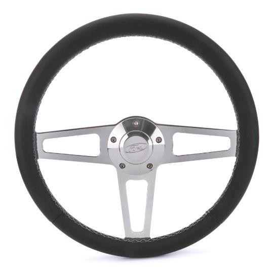 T Series Pol. Wheel Ford Logo/Install Kit