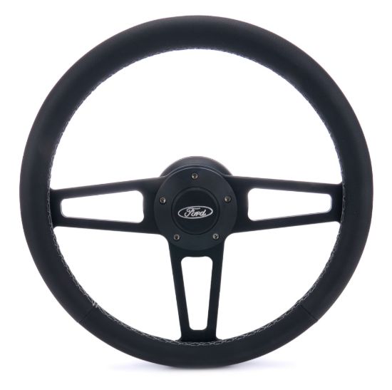 T Series Blk Wheel FORD Logo/Install Kit