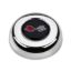Chrome Horn Button Corvette Flags