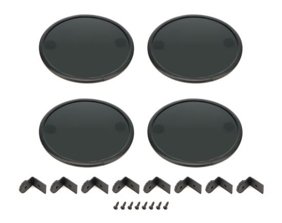 Vette 84-90 Turn/Tail w/ Rubber Blackout (6) pcs