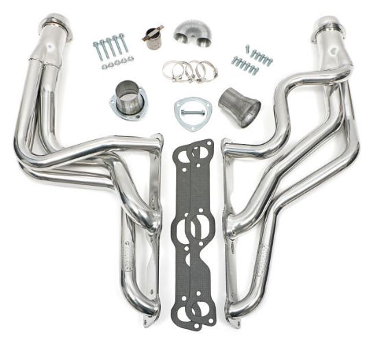Pontiac V8 Headers - Coated