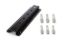 Radius Rod Insert Top Mount Double 15in Black