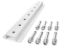 Radius Rod Insert Top Mt-Double Stack  20in L