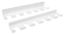 Radius Rod Tray 1.250in Rod - Single Stack 15in